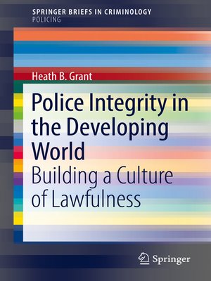 cover image of Police Integrity in the Developing World